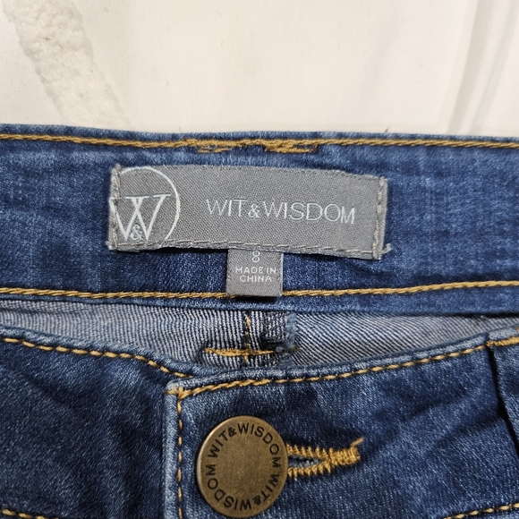 Wit & Wisdom Straight Leg Jeans sz8 - Picture 3 of 6